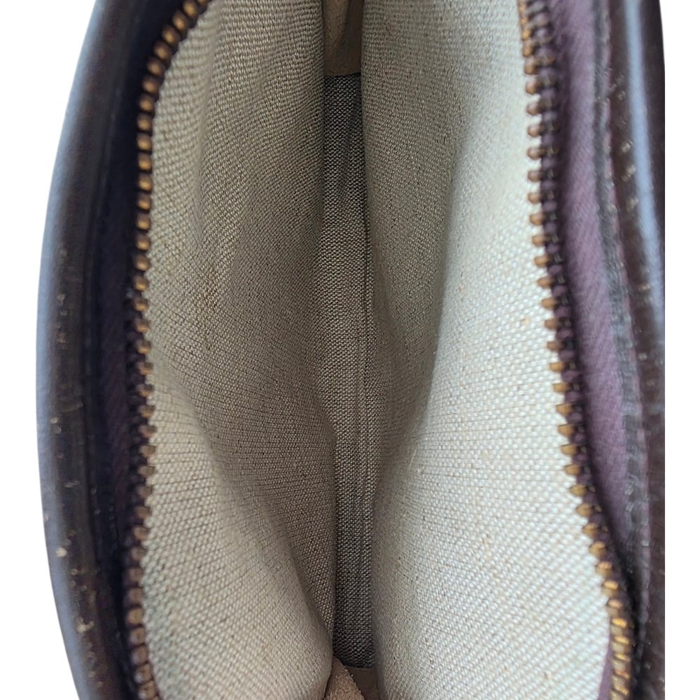 Vintage ETRA Brown Suede & Leather Women's Bag - Picture 8 of 8